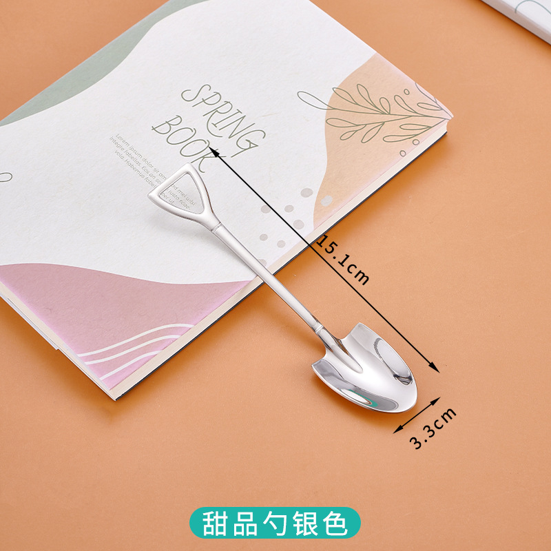 304 한국 디저트 스푼 [실버]