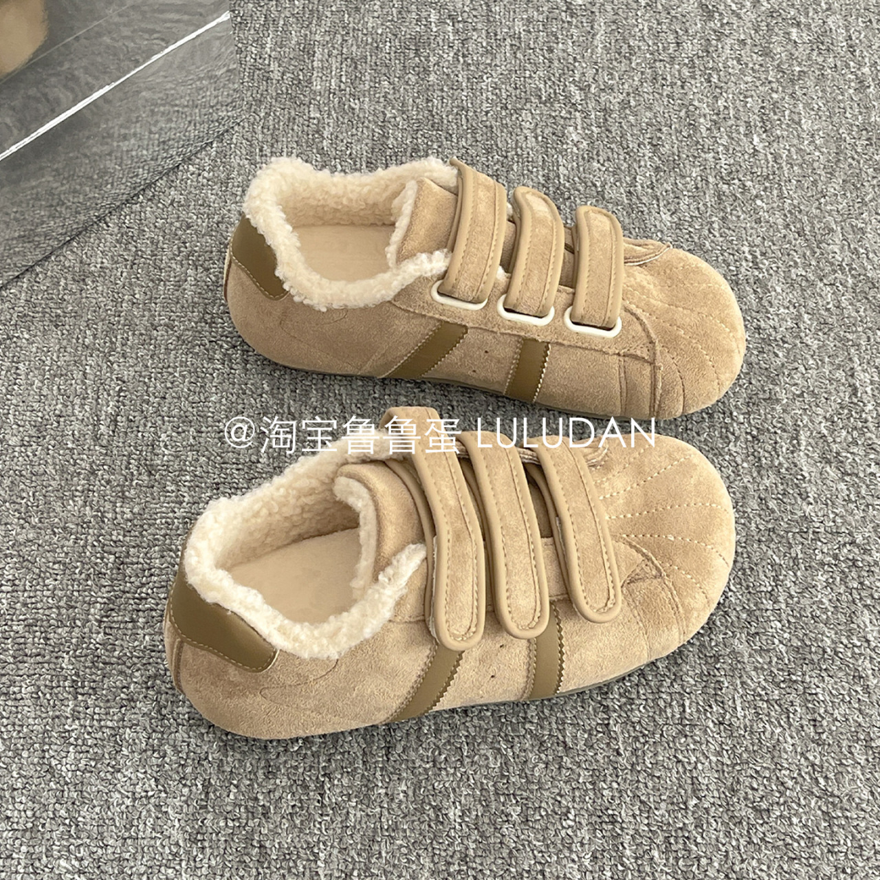 Zapatos Burken cálidos otoño y invierno de 2025, nuevos zapatos blancos retrógrados con suela gruesa, zapatos de entrenamiento ultraligeros y cómodos para mujeres