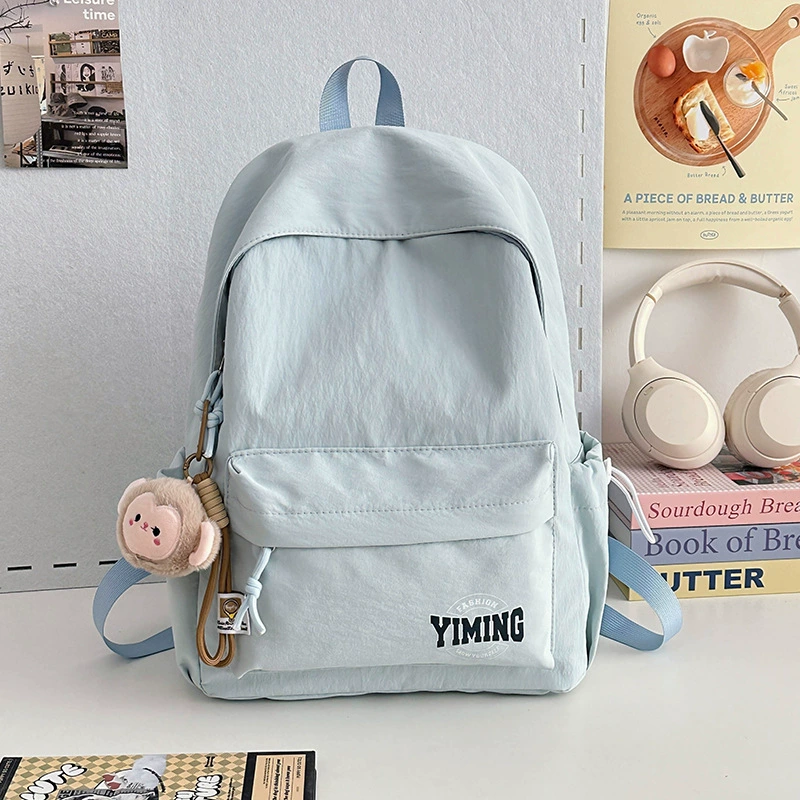 Backpack, cute shoulder bag, fresh capacious laptop for students, for secondary school