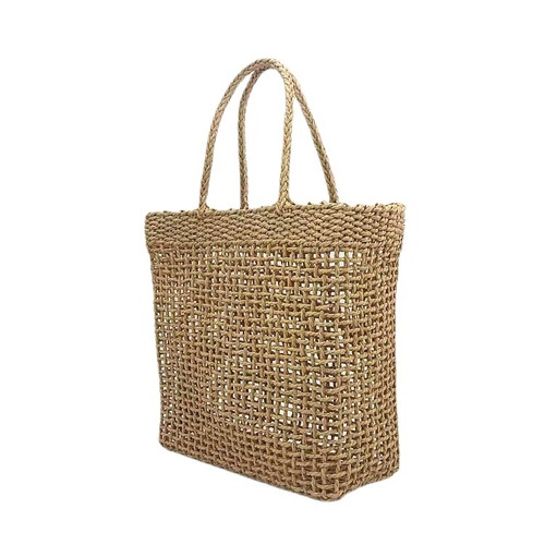  summer hollow paper rope straw bag shopping bag casual beach bag ins trend popular women's backpack