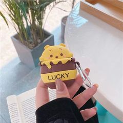 Lucky Winnie the Pooh AirPods Pro Case 1/2 Generation Apple Bluetooth Earphone Case AirPods 3
