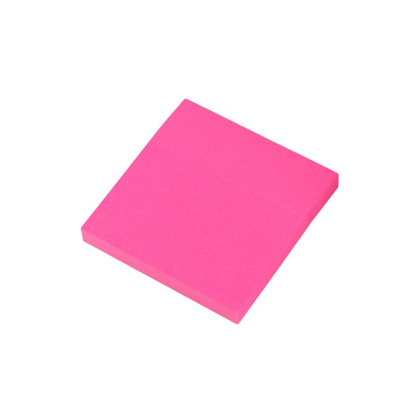 Papel fluorescente color pegatina de color fuerte color simple estudiantes n veces pegatina cuadrada nota de nota