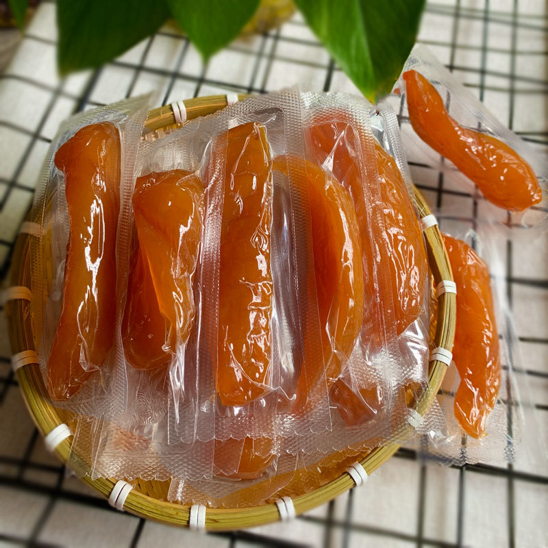 Vacuum-packed sweet potato strips 5 lbs/box, farm original flavor, steamed sweet potato chips, sweet potato dry, self-made sweet potato chips, wholesale