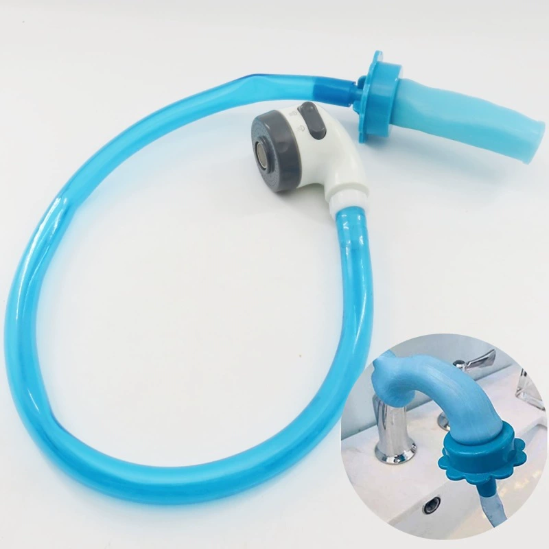 PET RINSER Silicone Connect Pet Pets Bathing Water Pipe Silicone Silicone Multi -Connecting Water Pipe Shower Set