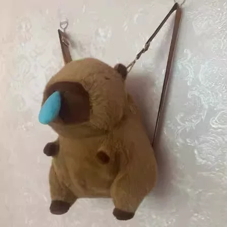 New Capybara Kapi Pickling Bubble Backpack Cartoon Cute Plush Toy Doll Doll Female Gift