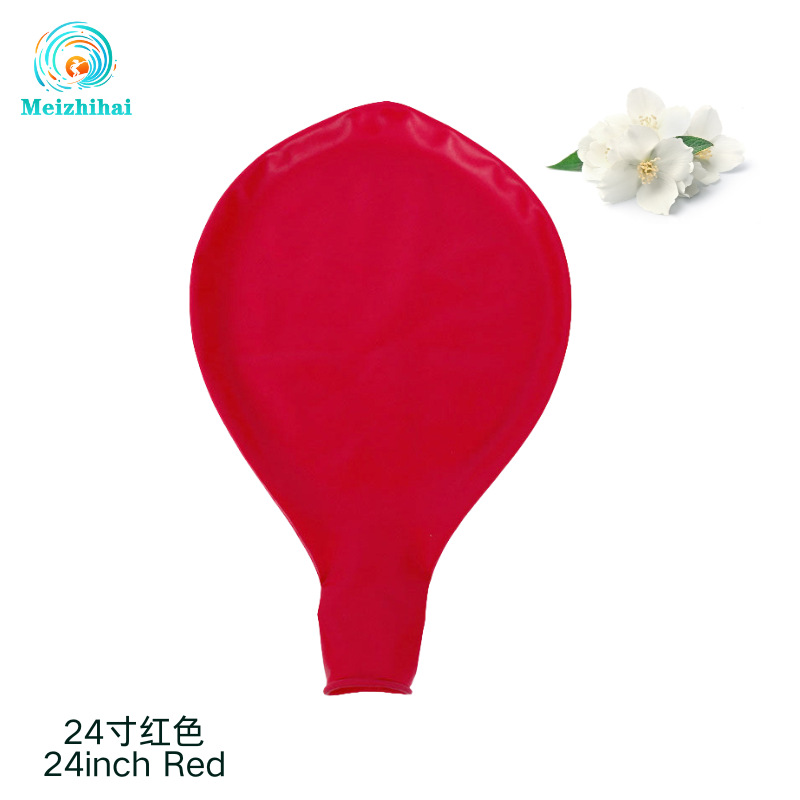 24 pulgadas bolsas de globo mate gran tarjeta plana gran globo decoración de boda cumpleaños gran globo mayorista mercado nocturno venta