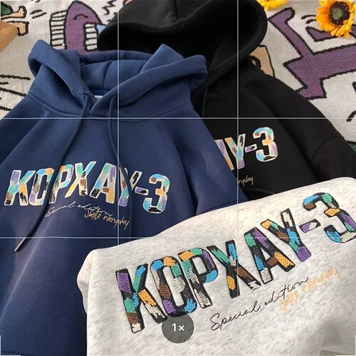 Regular American-style hooded sweatshirt for men, new for autumn and winter, youth fashion brand, student couple, versatile top