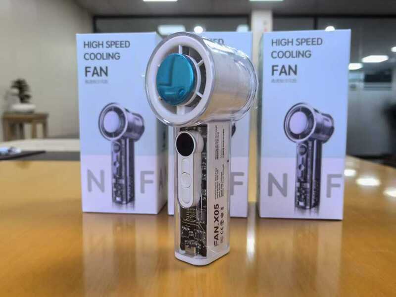 X05户外新款便携涡轮小型电扇迷你半导体制冷冷风长续航 手持风扇|undefined