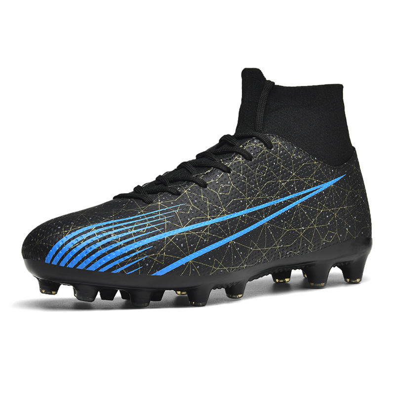 Zapatos de fútbol para hombres y mujeres de alto nivel de clavos de entrenamiento para adultos césped artificial ag clavos antideslizantes zapatos deportivos para niños