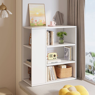 Bay Window Balcony Storage Cabinet Bookcase Tatami Low Cabinet Window Sill Cabinet Storage Rack Bedroom Storage Cabinet Household Utility Cabinet