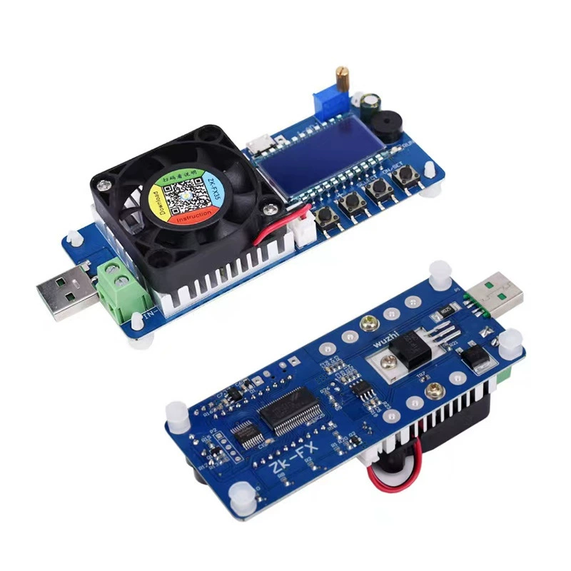 Тестер ёмкости аккумулятора, электронная нагрузка с постоянным током, USB детектор питания, регулируемый резистор FX25