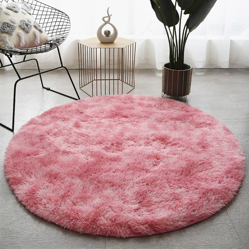 Round carpet, laptop, hexagonal tent, increased thickness, hanging basket