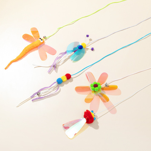 Amazon Cat Wands Cat Toys New Sparkling Reflective Plastic Sheets Cat Entertainment Companion Pet Supplies Wholesale