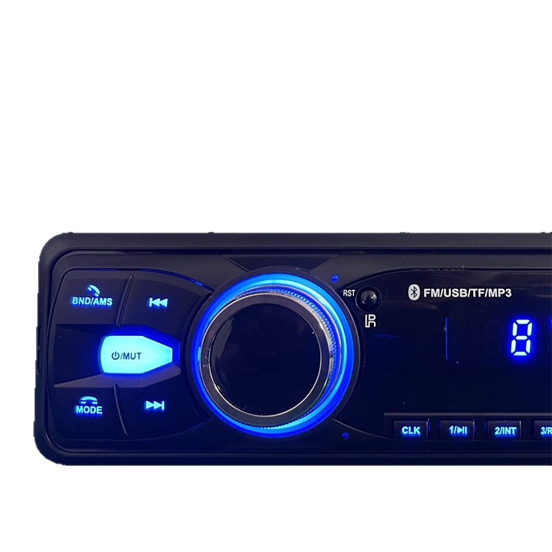 Reproductor MP3 Bluetooth para coche, música sin pérdidas, radio FM para control central del coche, unidad flash USB multifunción, entrada para tarjetas, modulación de frecuencia FM