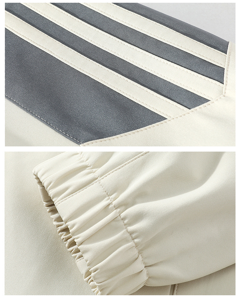 Casual sports men's jacket 2024 Spring and Autumn new fashion trend long pants handsome two-piece set_voghion.com