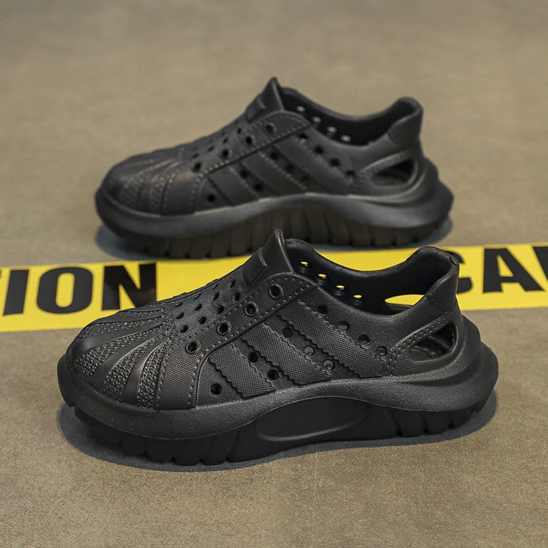 Детские тапочки и пещерные туфли Летние нескользящие мальчики Баотоу дышащие ножки