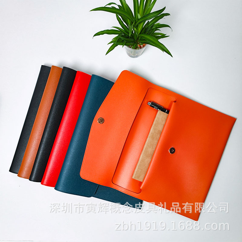 In-Stock Leather Document Bags A4 A5 File Bags for Documents, Real Estate, Insurance, Car Contracts, Invoices, and Archives