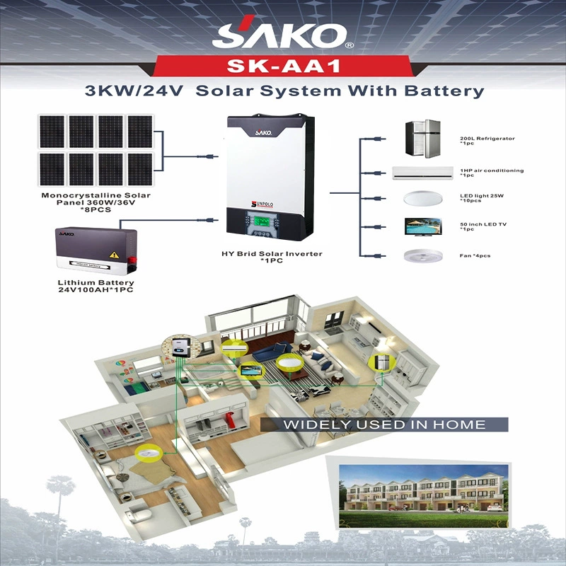 SAKO Three Keer Disposter 5000W солнечная фотоэлектрика инвертор чистой синусоиды High-frequency inverter