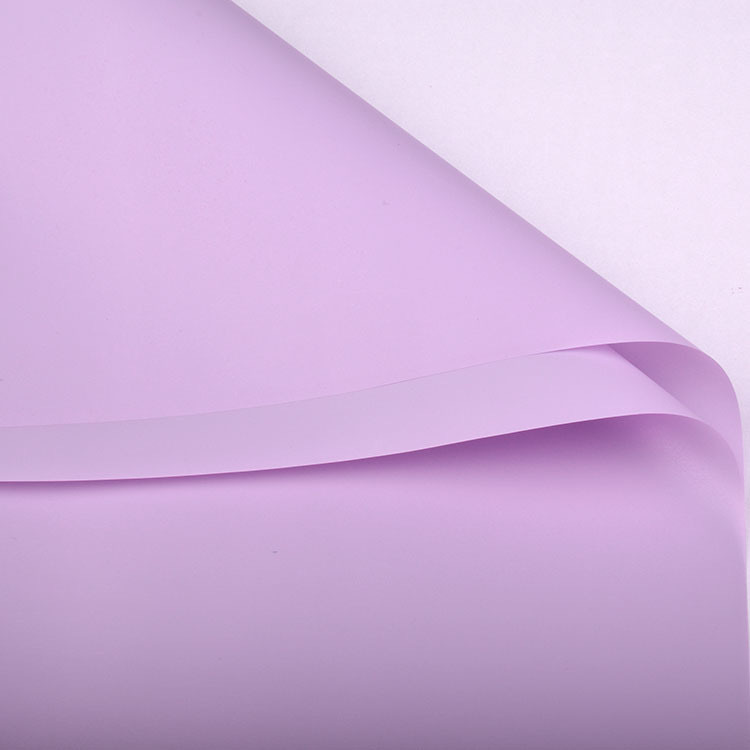 Papel de embalaje de flores papel coreano papel liso papel mate papel de embalaje de flores material de tienda de flores caja de regalo floral al por mayor