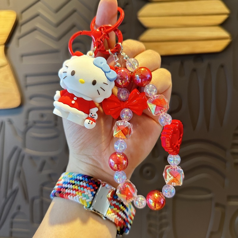 新しい愛の積み木ハローキティのキーホルダー|undefined