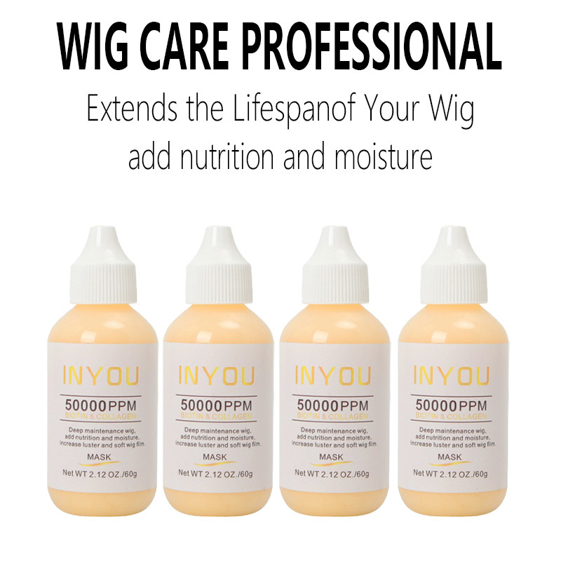 Cross-Border Supply Wig Hair Mask Deep Care Wig Supplement Nutrition and Moisture to Increase Shine and Softness Wig