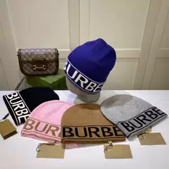 New Letter Knitted Hat European and American Cross-Border Export Men's Pullover Cold Hat Women's Versatile Casual Fashion Woolen Hat Wholesale