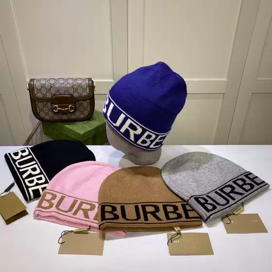 New Letter Knitted Hat European and American Cross-Border Export Men's Pullover Cold Hat Women's Versatile Casual Fashion Woolen Hat Wholesale