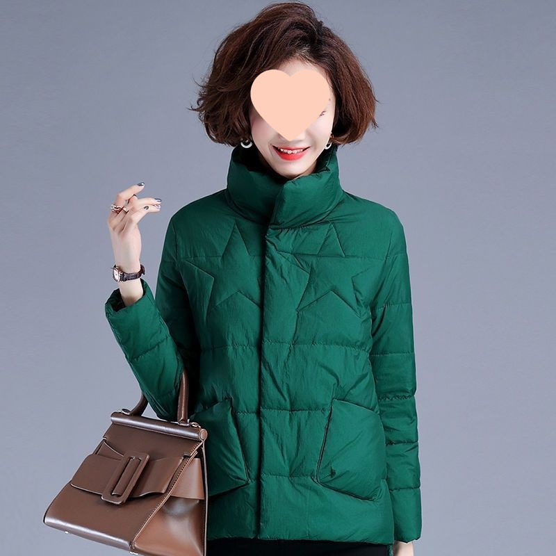 棉女式短款棉服面包服宽松中老年妈妈加厚小棉袄外套潮网红