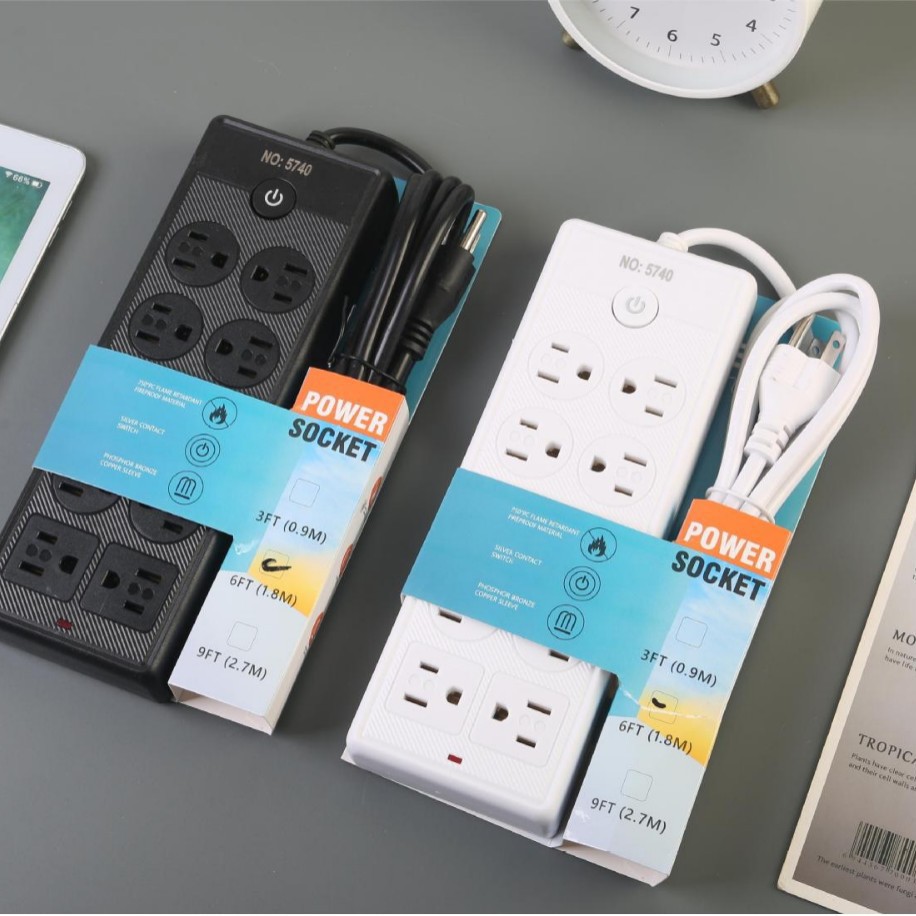 美式美孔美插美规中性插卡包装拖线板多孔充电插板南美地区专用