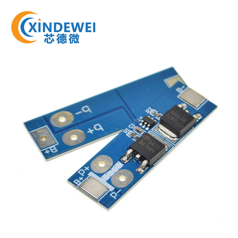 3.2V磷酸铁锂保护板单节 1串3.7V电池防过充过放保护板 12A 模块