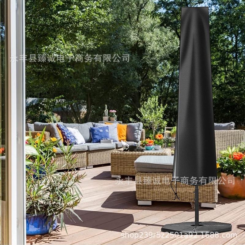 屋外パラソル防水カバーバナナ傘ローマ傘ストレート傘カバー庭パラソル防雨カバーアマゾンクロスボーダー|undefined