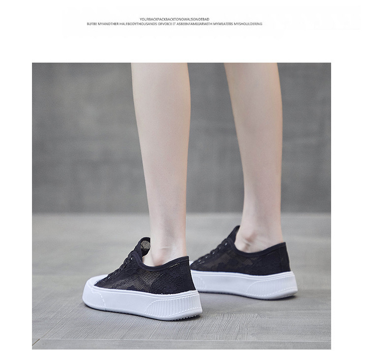 Student mesh neue sommer dünne kleine duft stil dicke sohle spitze weiß sport bord schuhe für frauen_voghion.com