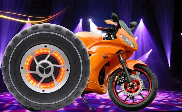 Harley electric motorcycle, in-car Bluetooth, waterproof tire speakers, built-in memory card, 3D surround sound, and subwoofer