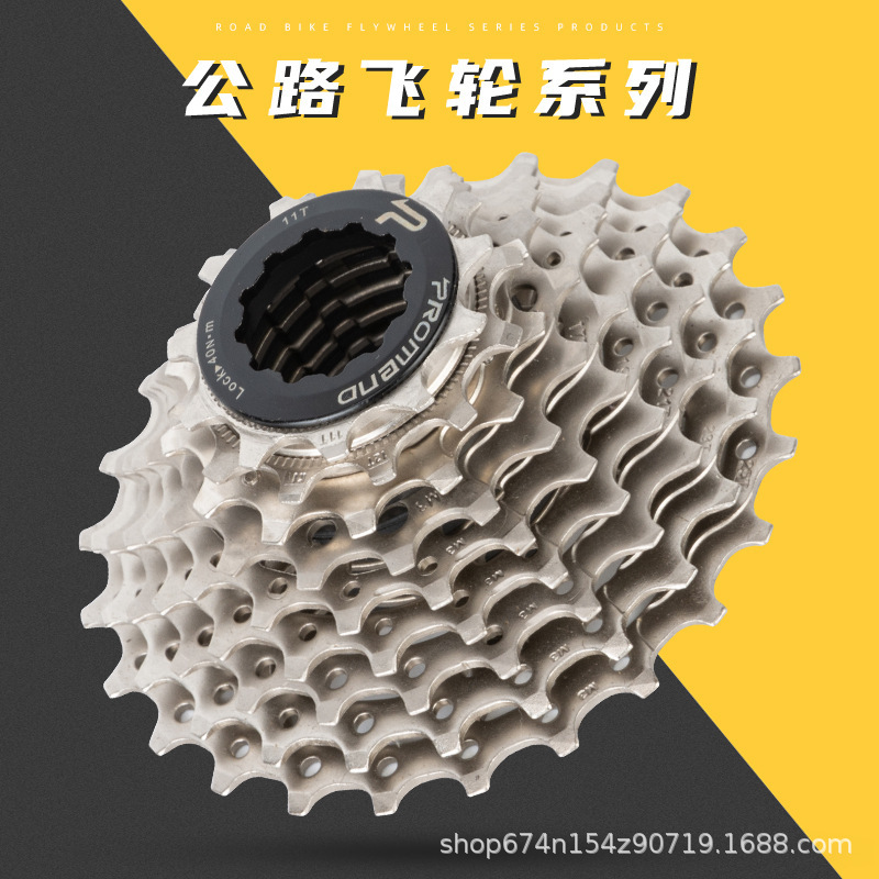 Promend carretera bicicleta volante posicionamiento 9-velocidad 18-velocidad 25-diente montar piezas cassette transmisión de la rueda de la torre