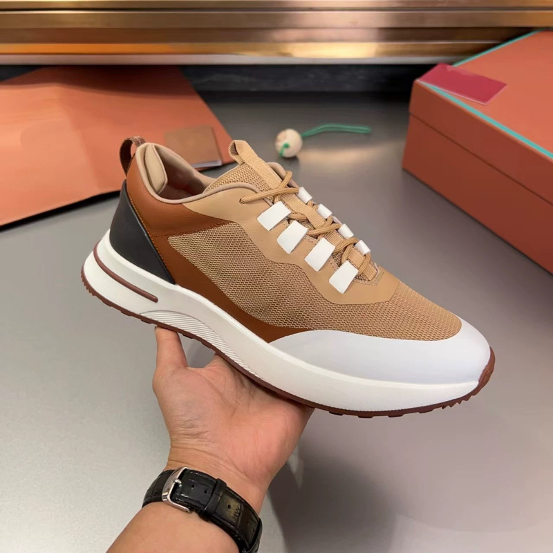 In-Stock Color-Block Mesh Casual Shoes for Men 2025 New Model Soft Sole Lightweight Comfortable Running Shoes Breathable Travel Outdoor Sports Shoes In-Stock Color-Block Mesh Casual Shoes for Men 2025 New Model Soft Sole Lightweight Comfortable Running Shoes Breathable Travel Outdoor Sports Shoes