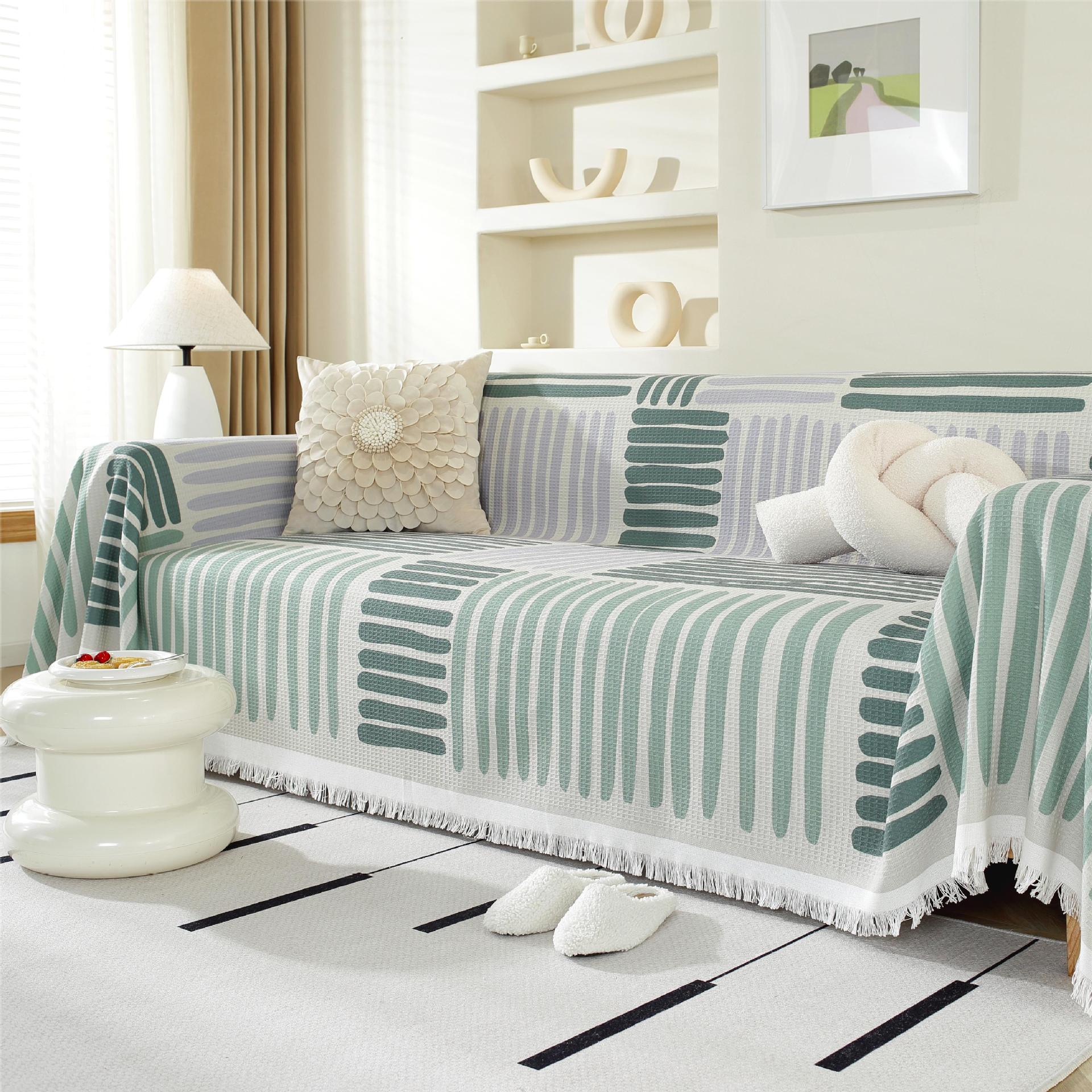 Universeller, staubdichter, unansehnlicher Ganzjahres-Sofaüberzug (einteilig) für Mietsofas, rutschfest_voghion.com