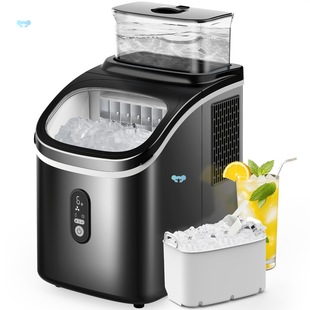 Stains Steel Ice Cube Maker Machine 45Lbs/Day 24 Hour Cross-Border