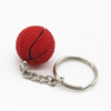 Basketball keychain, small resin with zipper, wholesale, Birthday gift