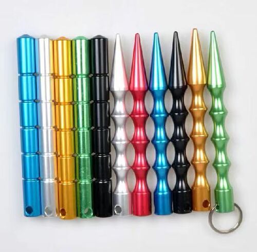 Women's self-defense and wolf stick pen-shaped cool stick portable with keychain outdoor multi-functional self-defense shipbreaking tactical pen
