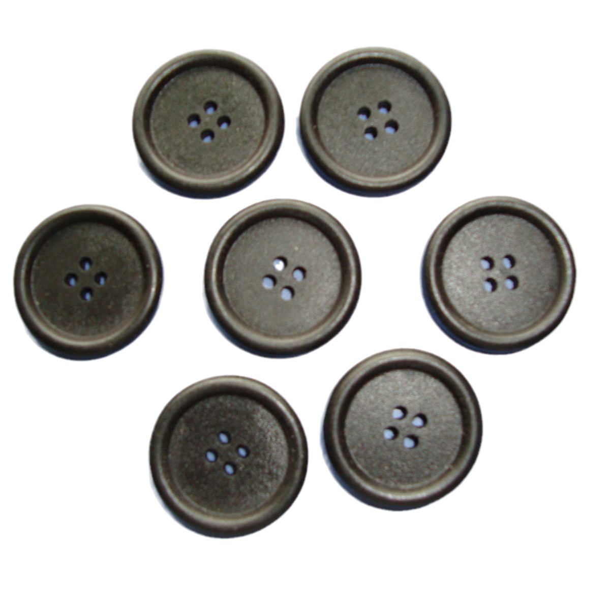 天台维娅圆形木质两孔四眼纽扣子彩色激光雕刻diy扣 实力厂家直销