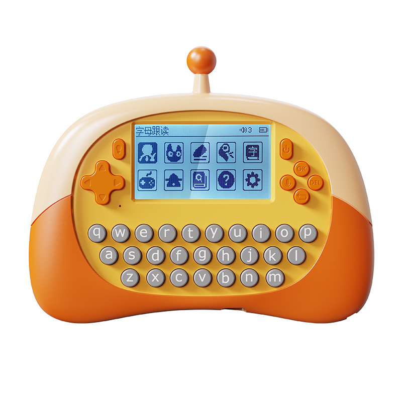 Máquina de práctica de pinyin, divertida máquina de aprendizaje, texto de lectura de poesía y canciones, juguete de juego que rompe los niveles, desarrollo de la inteligencia