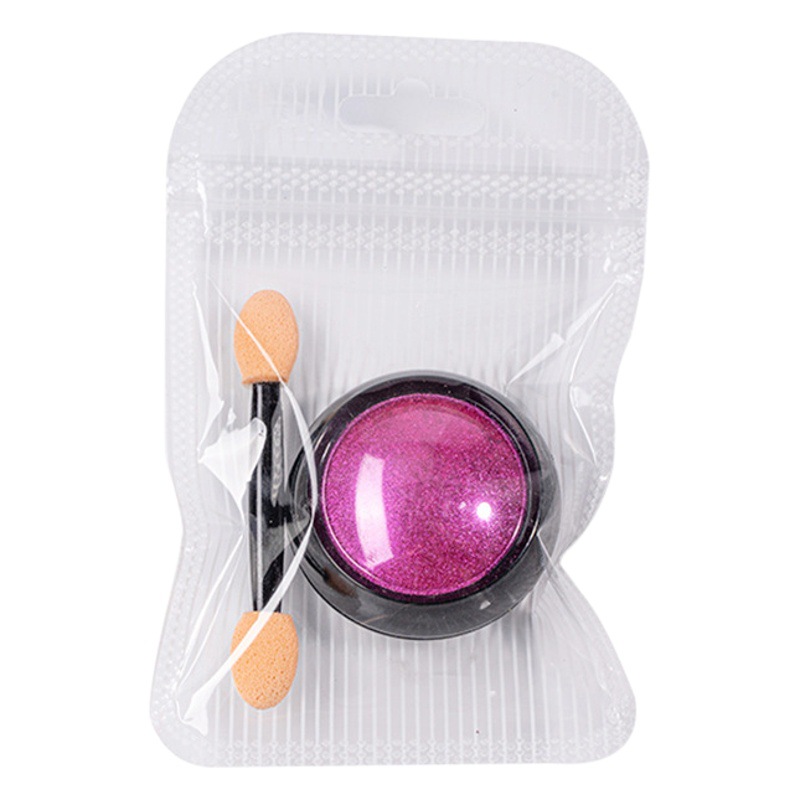 TikTok mismo Rainbow Mirror harina agua ondulación espejo mágico polvo al por mayor En stock suministro transfronterizo de uñas sólido espejo mágico polvo