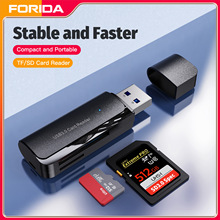 USB3.0二合一读卡器SD/TF内存卡多功能电脑笔记本读卡器现货批发