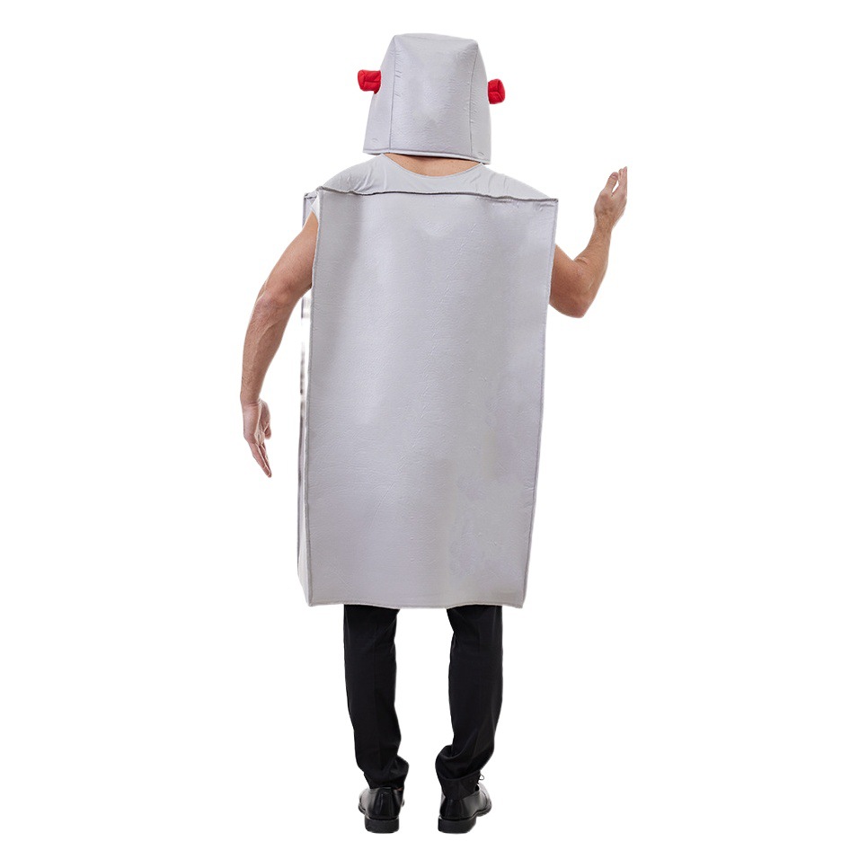 Halloween nuevo adulto robot esponja traje extranjero Lego divertido partido divertido juego