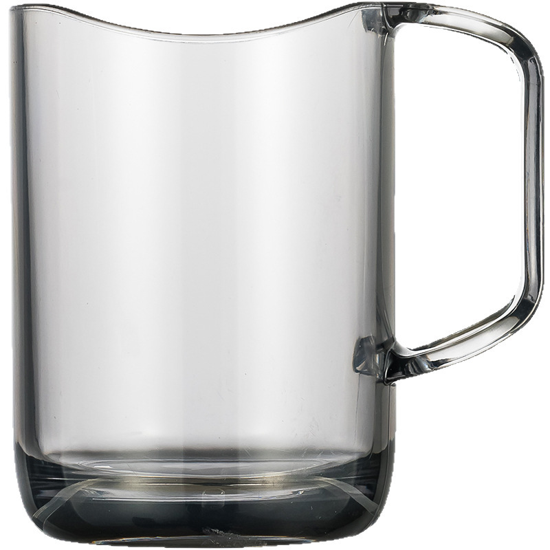 Creative Mouthwash Cup Japanese Style Transparent Plastic Tumbler_voghion.com