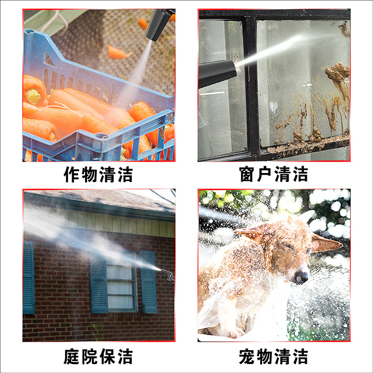 Lavadora de automóviles de ultra alta presión WISP, bomba de agua de cepillo doméstico, máquina de limpieza de pistola de agua portátil de gran potencia al por mayor