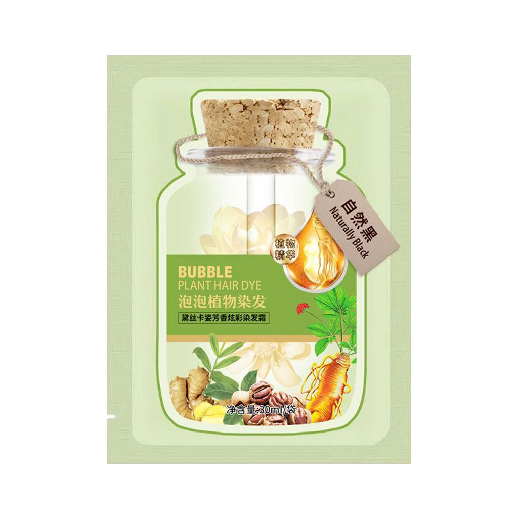 Herbal dye, hair dye, small bag, pack for gray hair 5