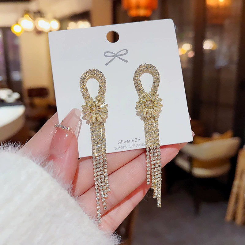 Серебряная игла, серьги из жемчуга, образец 925, стиль легкой роскоши, оптовая торговля