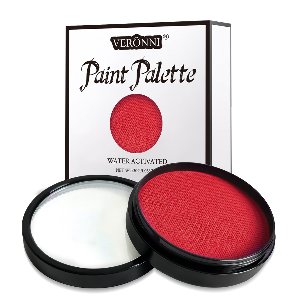 30g face color water soluble body painting pigment face painting cream Halloween oil color Christmas black and white red
