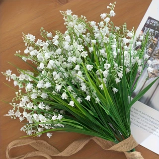 现货26款 塑料仿真植物墙配材波斯草仿真花假花装饰春草尤加利